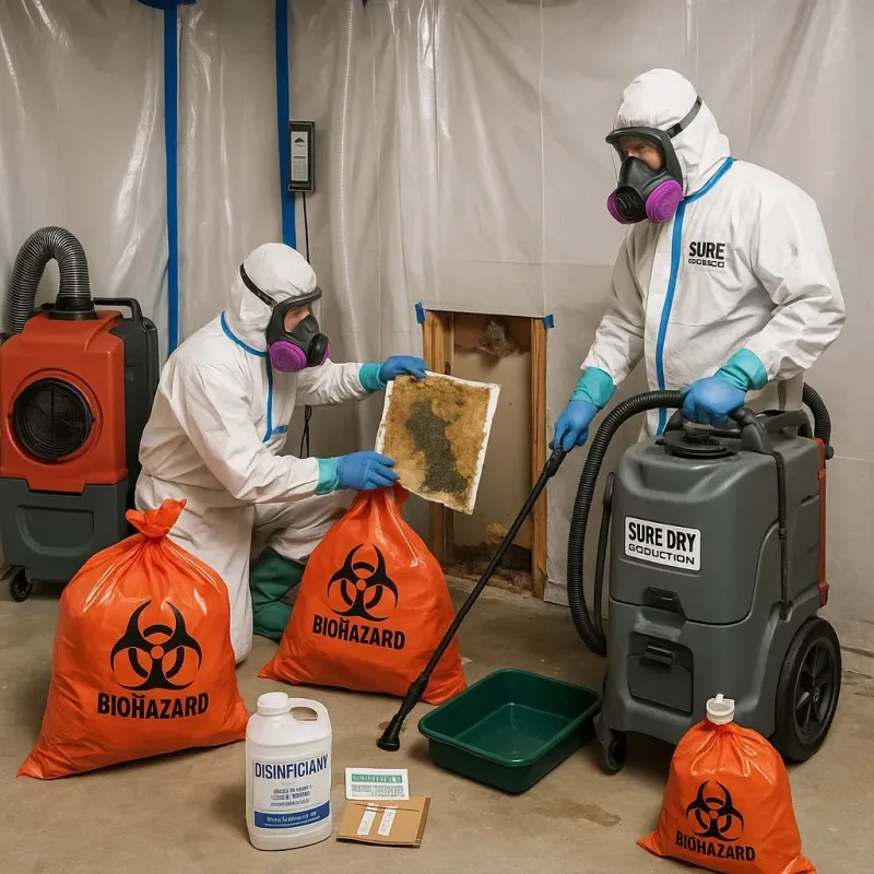 Contaminated Water Handling Protocols process in Mankato, KS
