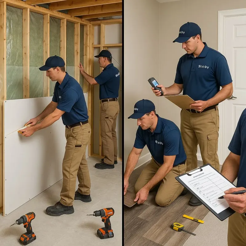 Repairs and Reconstruction process in Mankato, KS